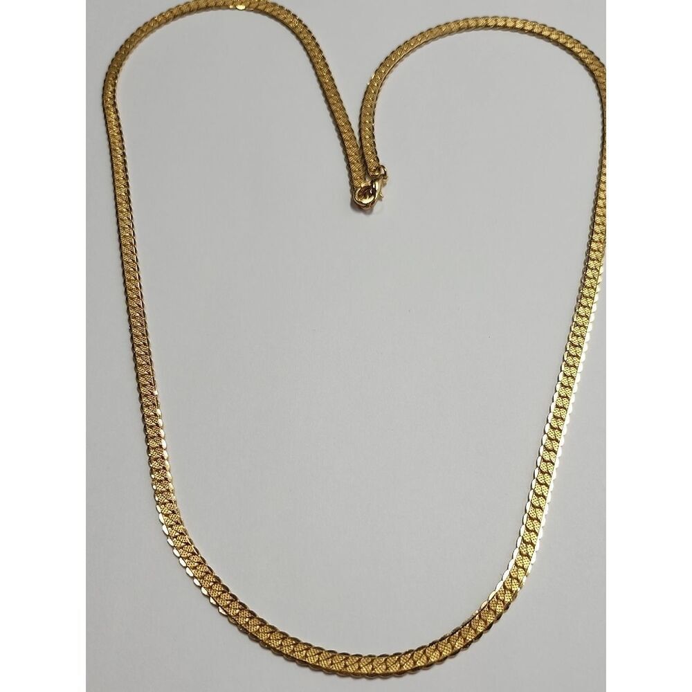 Gold Tone Chain 28" Unisex Mens Womens Jewelry